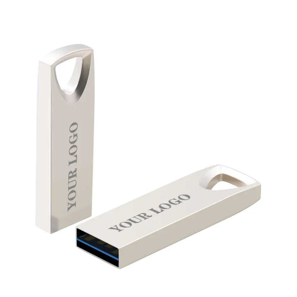 Großhandel Pen drive Metall Mini USB-Stick 1 2 4 8 16 32 64 Gig GB benutzer definierte Flash-Laufwerke 64 Gig USB-Sticks