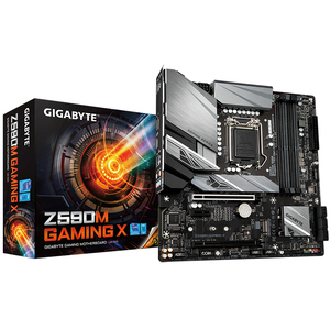 GIGABYTE Z590M oyun X (rev. 1.0) anakart doğrudan 12 + 1 fazlı dijital VRM destekler 11th ve 10th Gen Intel Core CPU - Product Image 1