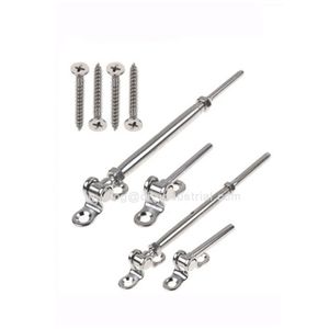T316 thép không gỉ swage chuyển đổi turnbuckle và End tensioner phụ kiện 1/8 inch cáp lan can bộ dụng cụ phần cứng cho gỗ bài - Product Image 2