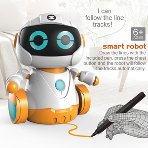 Mini robo robot inteligente inteligents thong minh, mainan akilli robot de juguete jouet cerdas, hat takip izleme robot - Product Image 4