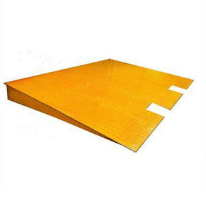 Plataforma de rampa de contenedor de acero pesado de venta directa de fábrica de China, aplicable a 1-5 toneladas de carretilla elevadora diésel, plataforma de rampa móvil - Product Image 2
