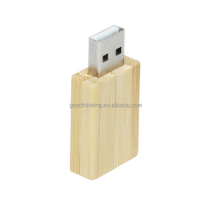 USB 2.0到USB 2.0转换器隐私保护环保竹木材料USB数据拦截器 - Product Image 2