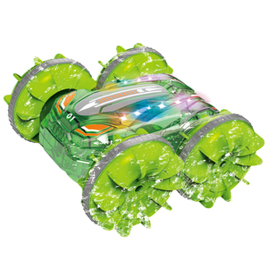 LTA-2024 çocuk Rc oyuncaklar 6 tekerlekler çift yan Rc dublör sprey araba radyo kontrol oyuncak sürüklenme araba ışık ve müzik ile - Product Image 4