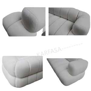 Трехместный тканевый диван в современном стиле «облако» для гостиной, отеля, роскошная мебель для дома в стиле легкой роскоши - Product Image 4