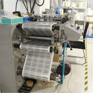 Factory <strong>Custom</strong> Design Sticker Fashion Barcode QR Code <strong>Label</strong> with Strong Adhesive Hot Stamping &amp; Laminate Finish for Express Use