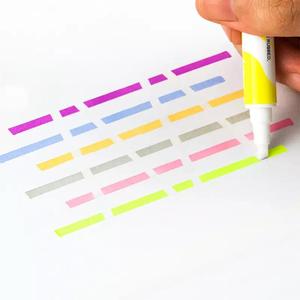Erasable <strong>Highlighters</strong>, Double Head Smooth Writing <strong>Highlighters</strong>, <strong>Chisel</strong> Tip Assorted Colors High Lighter <strong>Markers</strong>