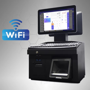Dual Touch Screen 14&quot; Billing POS <strong>Software</strong> Android <strong>System</strong> All <strong>in</strong> One Machine EPOS Hardware Cash Register Terminal for Cafe Shop - Product Image 2
