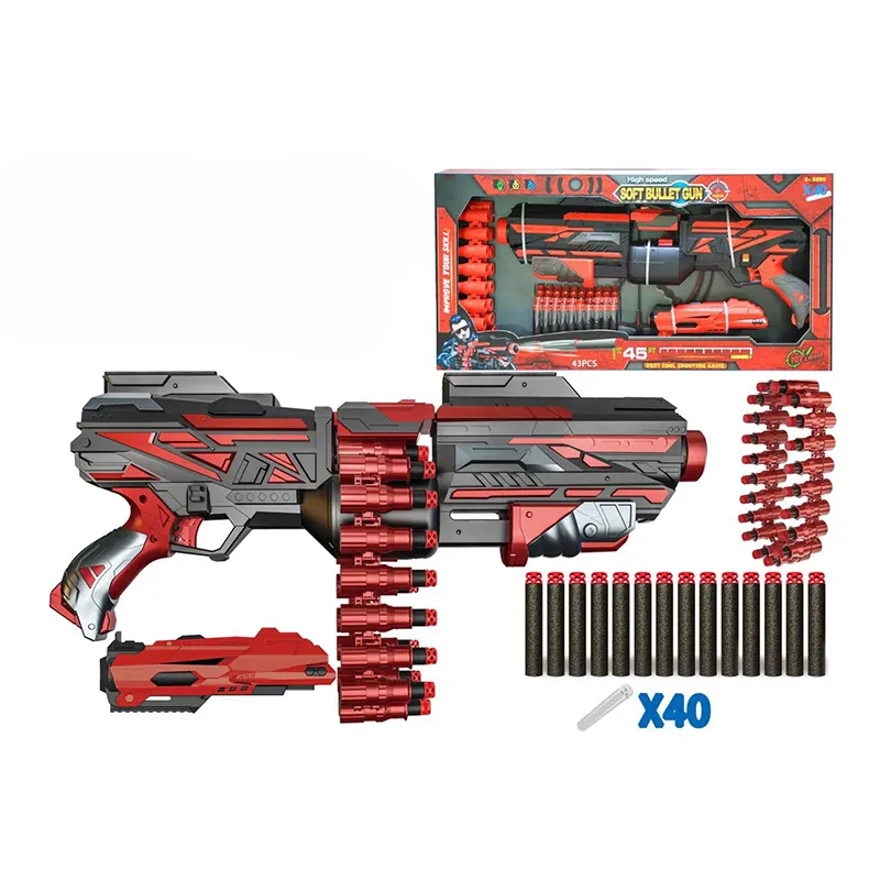 Pistolet jouet pour enfants Hand Shot Blaster Dart Foam Mini rifl Air Gun Weapons