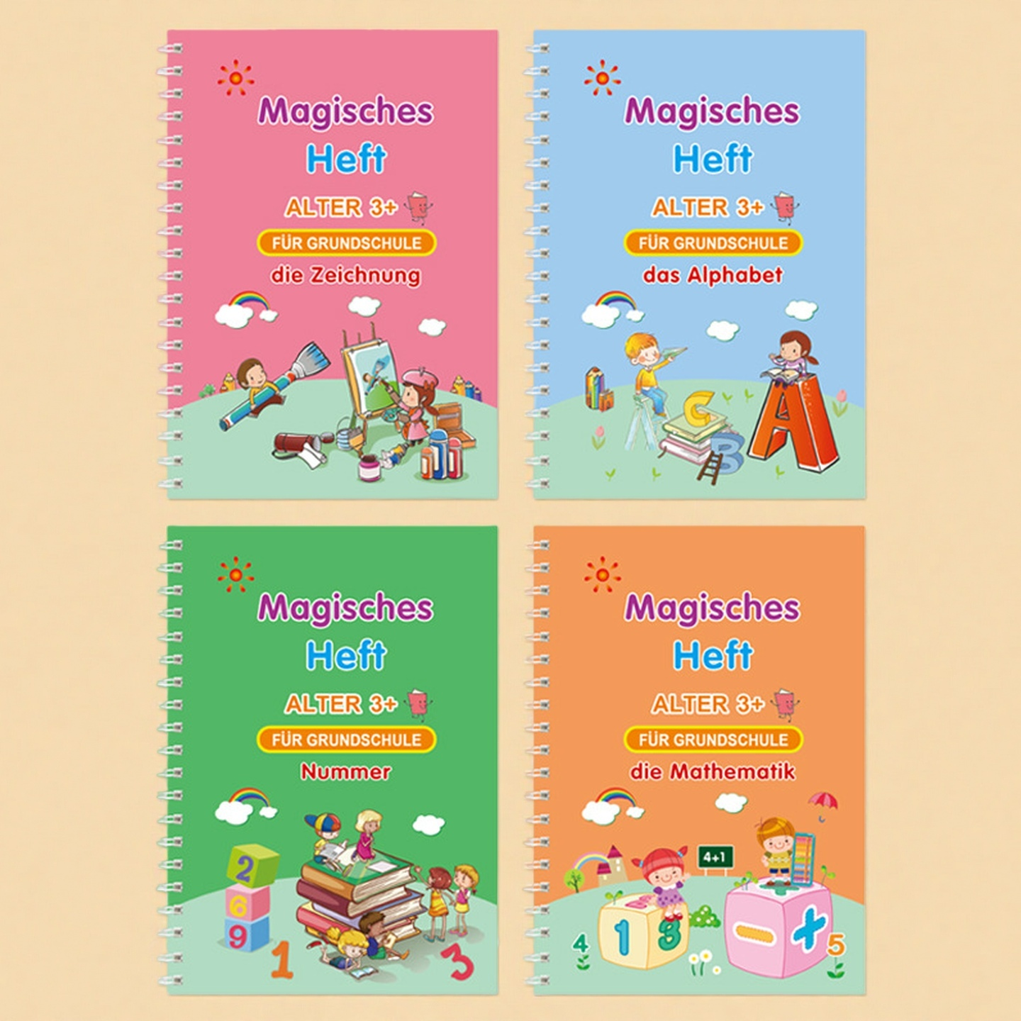 4 libri in tedesco