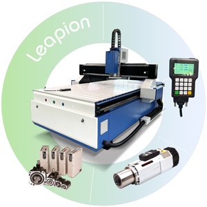 4 ejes CNC Router con el grado de rotación del husillo LR-1325