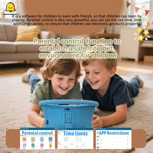 Tốt Nhất Bán <span class=keywords><strong>7</strong></span>-Inch Iwawa Trẻ Em Tablet PC Quad Core Với 1024X600 Độ Phân Giải Chức Năng Học Tập Giáng Sinh Màu Đen Món Quà Ngày Valentine - Product Image 2