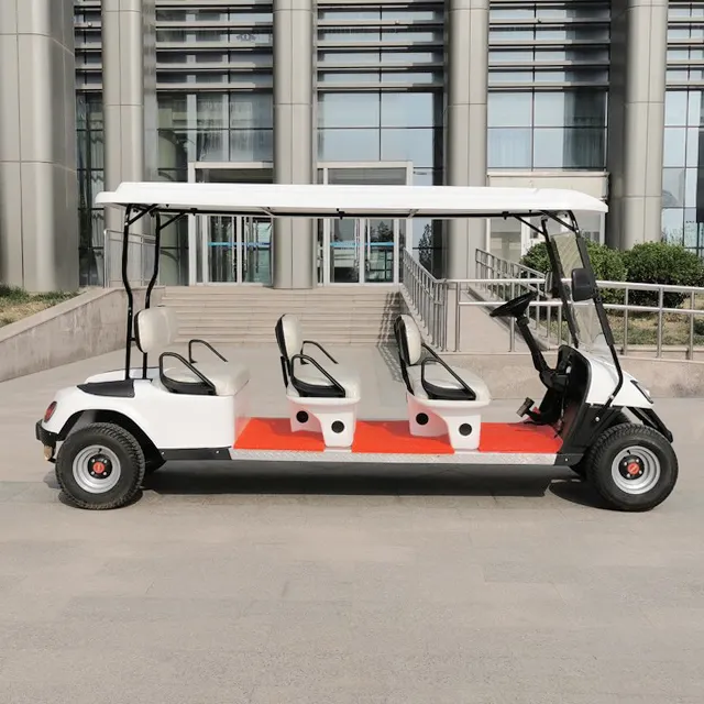 2024 New Designed Factory Price Luxury Modern 6 Person Electric ezgo Golf Cart 6 Seater
