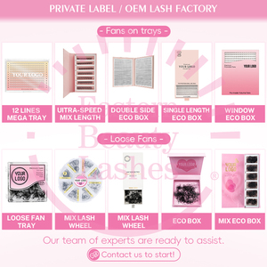 Customized Factory <strong>Pro</strong> Made Fan 1000 Loose Promade Fans Lash Extensions Premade Volume Fans with Matte Black Eyelash Extensions - Product Image 2