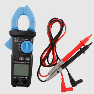 Pinza amperimétrica digital de 6000 recuentos, multímetro de rango automático con voltaje CA/CC, medidas de resistencia, continuidad de frecuencia de corriente CC - Product Image 4