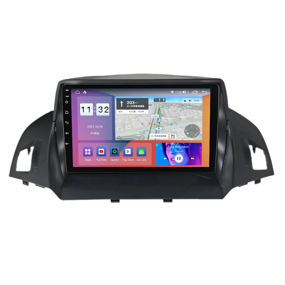 Preling car Für Ford Kuga 2012-2019 Android 12 Auto Monitor 8 256g Carplay DSP RDS GPS eingebaut in 2din Radio DVD-Player 5.1HIFI