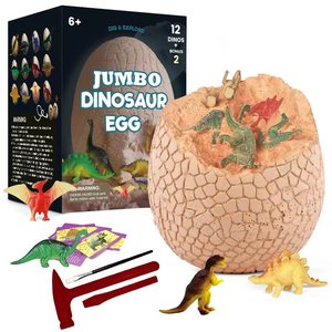 Çocuklar montaj kiti kazı yeni jumbo dino yumurta kazmak oyuncak DIY kazmak it up bilimsel Archeological dinozor fosil kazmak kiti - Product Image 1