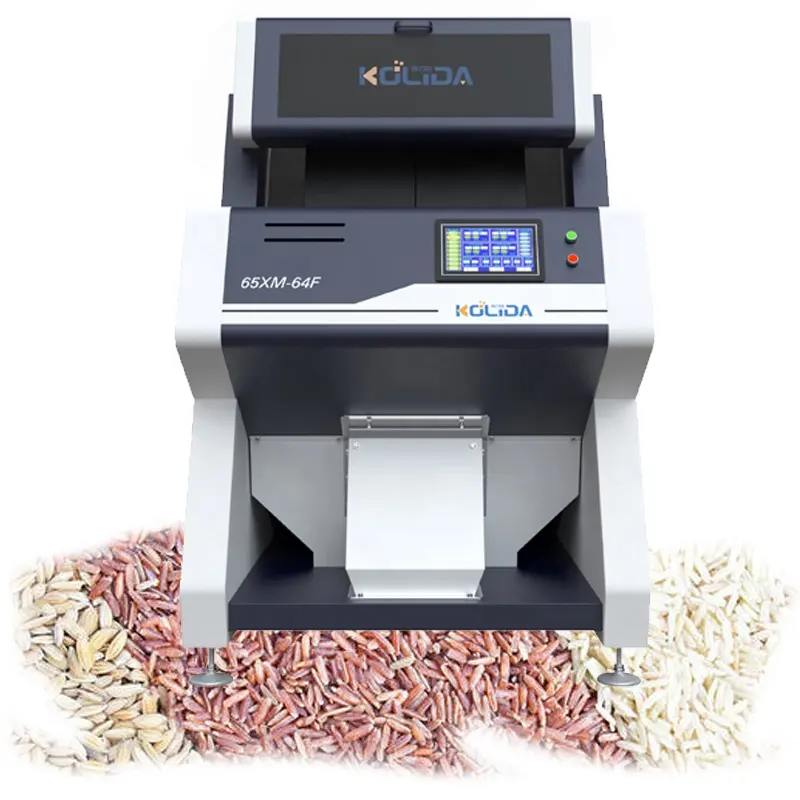 CCD colore del riso sorter per grano grano grano semi di arachidi semi di noci di tè colore sorter