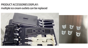 Freshnow dondurma yumuşak makine dondurma yumuşak hizmet makinesi küçük yumuşak dondurma makinesi - Product Image 3