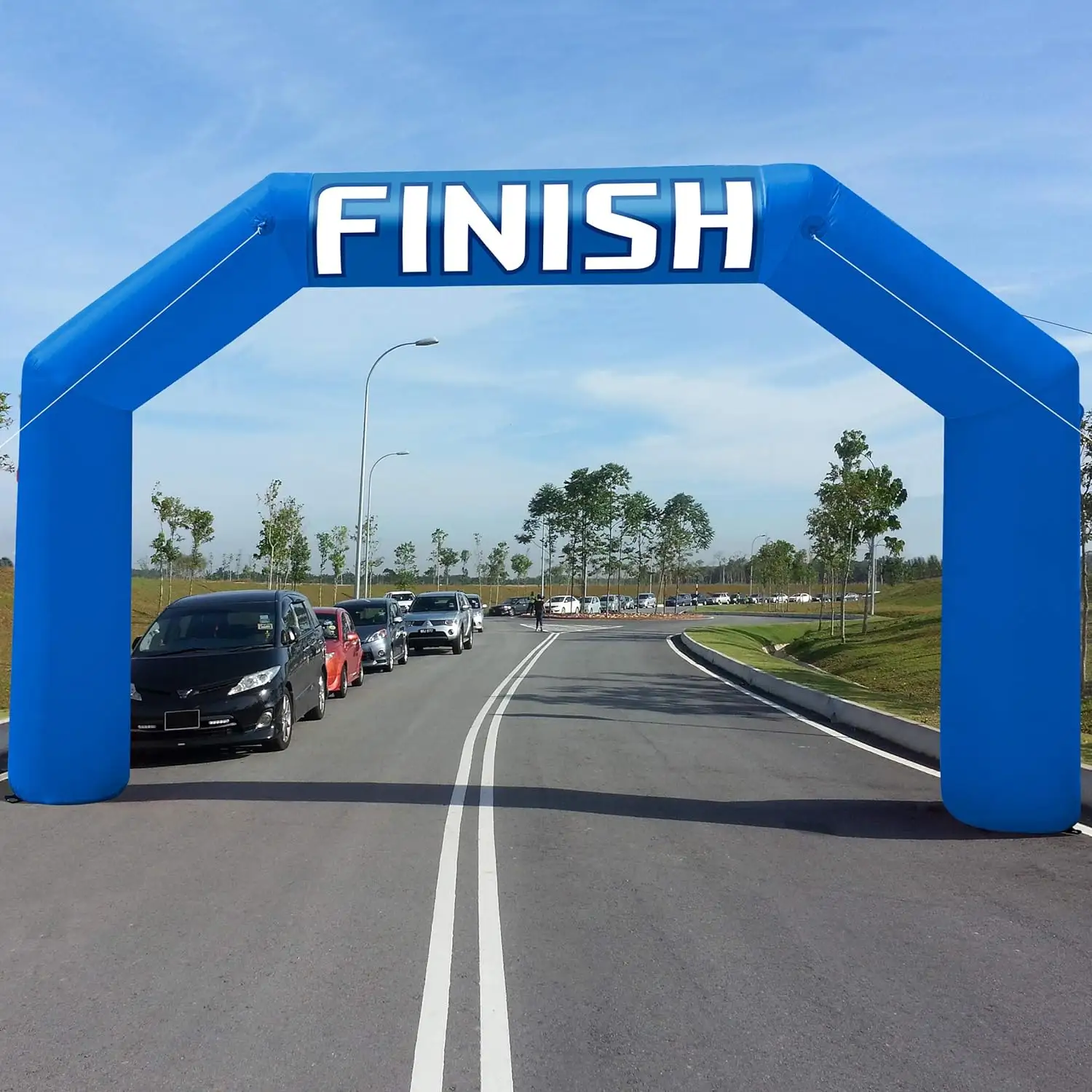 Waterdichte Opblaasbare Boog Start Welcome Finish Gate Race Opblaasbare Finishlijn Boog Lucht Marathon Opblaasbare Bogen