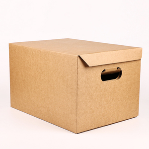 Cartón de archivo de oficina corrugado personalizado al por mayor para almacenamiento y manipulación de documentos - Product Image 6