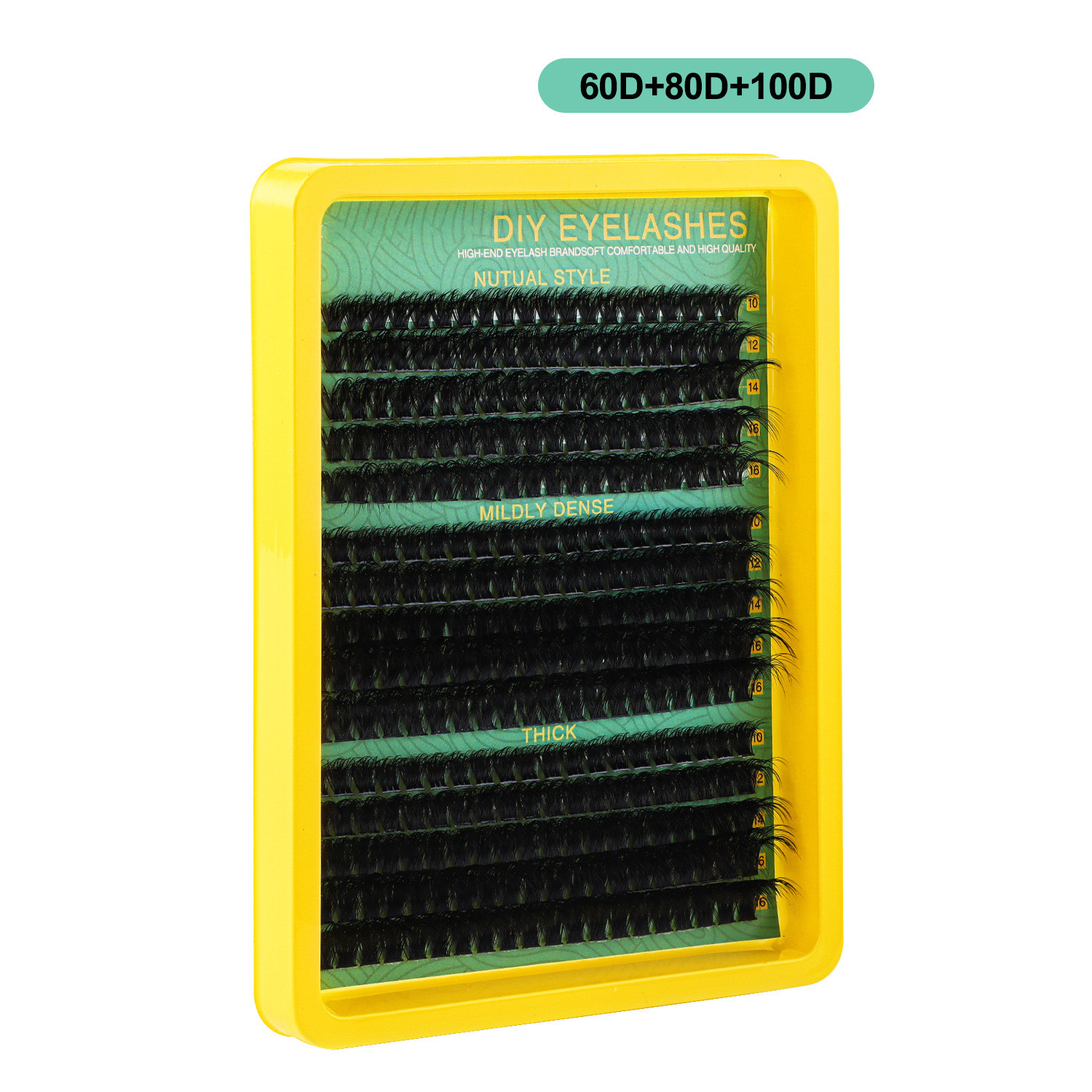 Cils de 60D + 80D + 100D DIY