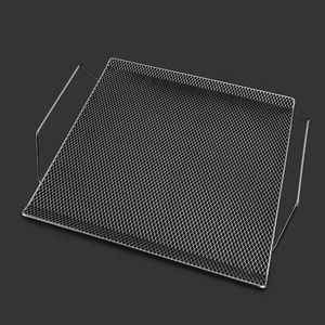 Uygun paslanmaz çelik ızgara sepeti barbekü tel ince delikli ızgara Net barbekü pişirme için - Product Image 1