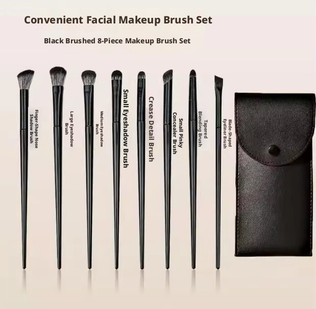 8 black black bags