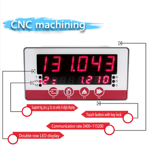 Indicatore di pesatura SOP800 con uscita RS485 + 4-20mA - Product Image 4