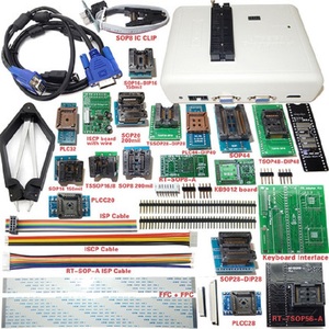 RT809H Programmierer NOR/NAND/EMMC/EC/MCU/ISP Hochgeschwindigkeits-Lesen und Schreiben mit einem vollständigen Satz von Programmier buchsen