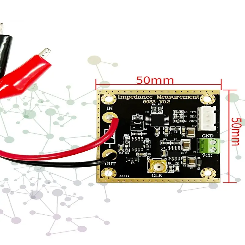 AD5933 Convertisseur d'impédance Module analyseur de réseau AD5933 Résistance de mesure de résolution 12bit