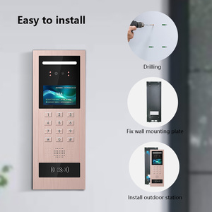 7 pollici Touch Screen esterno Portier sistema di interfono di visione notturna doppia comunicazione IP Video Doorphone Android IOS APP Memory - Product Image 3
