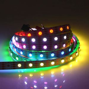 Kostenlose Probe Bright Multi Color Ähnliche APA102 5m IP30 IP65 IP67 Laufen Programmier bare digitale Verfolgung SK9822 LED-Streifen