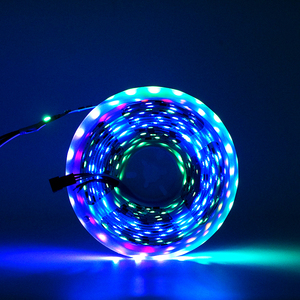 Programmabile 60 LED WS 2811 1903 12V indirizzabile 60 LED/m 5050 Pixel RGB striscia di luce CE Rohs FCC colore magico LED striscia