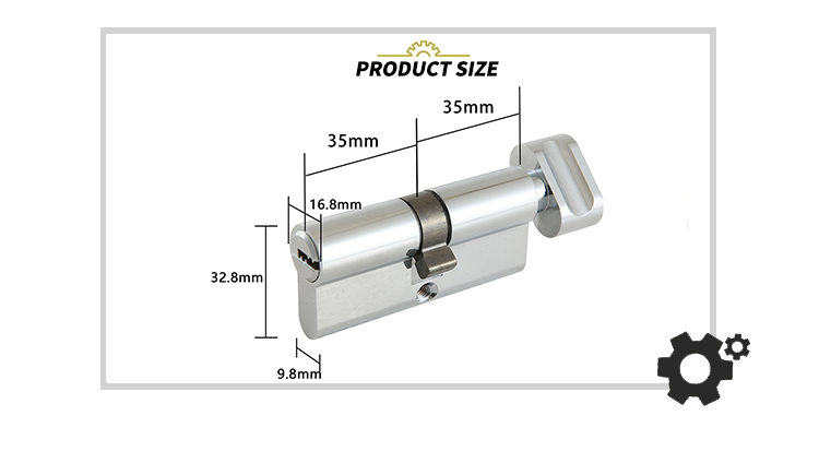 EADER free sample Russia Zinc high quality lock cylinder security key  price door cylinder lock