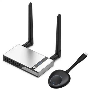 ビデオ送信機ワイヤレスおよび受信機画面共有ドングル4K解像度古いテレビゲームプレイ用の画面共有 - Product Image 1