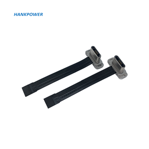 คลิปหลังบางพิเศษ USB C ถึง10Pin สาย FPV สำหรับเสียงและค่าใช้จ่าย USB Type C ถึง10 Pin FPC สายแบน - Product Image 3