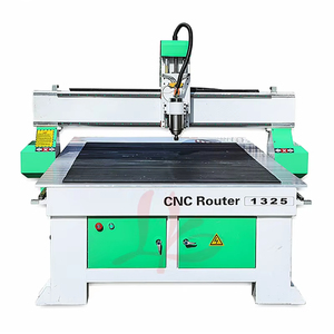Máquina de grabado de un solo cabezal CNC Router 1325 3.2kw para trabajos de grabado de áreas grandes, como construcción de prototipos industriales o de pasatiempo - Product Image 1