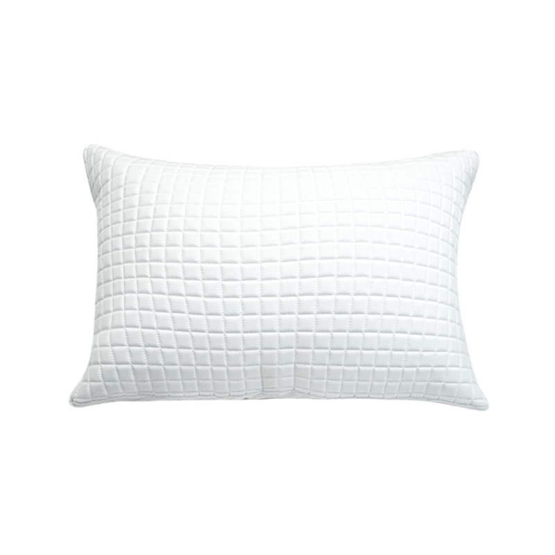 Funda de almohada blanca