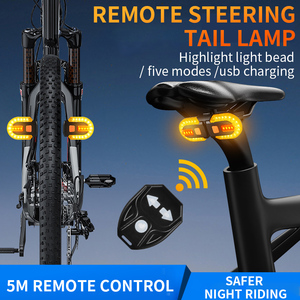 Đèn Hậu Xe Đạp Thông Minh Tách Rời Đèn Chỉ Báo Cảnh Báo Xe Đạp Đèn Hậu Xe Đạp Địa Hình Có Tín Hiệu Rẽ - Product Image 4