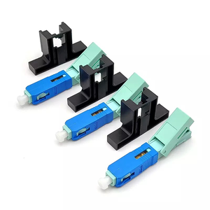 FTTH SC APC光ファイバーケーブルクイックコネクタ高速コールド接続アダプターCATVネットワーク用 - Product Image 1