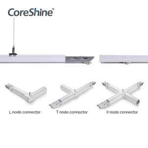 Линейная полоса CORESHINE, линейный светильник с низким бликом и непрямым рассеянным отражением - Product Image 3