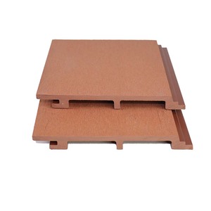 Externe WPC-Wand verkleidung Große Outdoor-Kunststoff-Verbund-Garten verkleidung Außen Wasserdichte WPC-Wand verkleidung