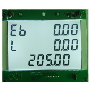 Benutzer definierte 12-stellige LCD-Anzeige für Ölstation OEM-Kraftstoffsp ender platine 4-stelliges 7-Segment-Flüssigkeitsdisplay LCD-Glas - Product Image 5