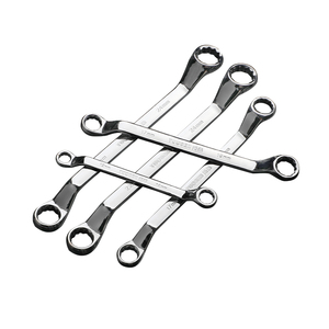 Nhà Máy Chrome mạ đôi bù đắp Vòng cờ lê cờ lê thiết lập đôi End Vòng cờ lê tùy chỉnh OEM Hỗ trợ đôi End Vòng cờ lê - Product Image 2