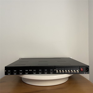 Modulador de TV digital entradas múltiples Sintonizador Hd-mi y FTA a QAM DVBT ISDBT RF Modulador