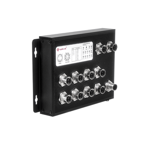 EN50155 ha gestito il commutatore di Ethernet con la capacità 1000m M12 X i connettori femminili codificati codificati di maschio per uso industriale PoE Compliant - Product Image 3