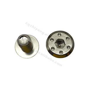 Titanyum alaşım M4 M6 M8 vidalar motosiklet kabuk modifiye vücut bağlantı elemanları için altıgen başlı soket vida - Product Image 5