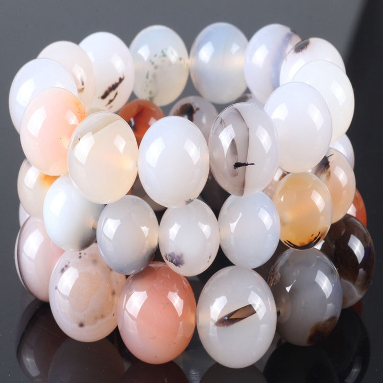 HY Crystal Crafts Gems Natural gemstone beads Bracelet Men's Beaded Stretch Stone Bracelet Valentine's Day gift - Product Image 4