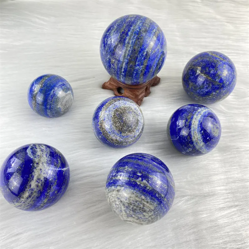 Hot Sale High Quality Lapis Lazuli Spheres For Spiritual Healing Home Decoration Gifts