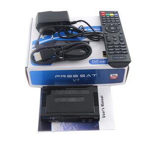 衛星受信機デジタルDVB-S/S2/S2X 1080P H265 AVS + ユニナブルUSBセットトップボックスアラビアミニ衛星受信機<span class=keywords><strong>HD</strong></span>テレビ付き